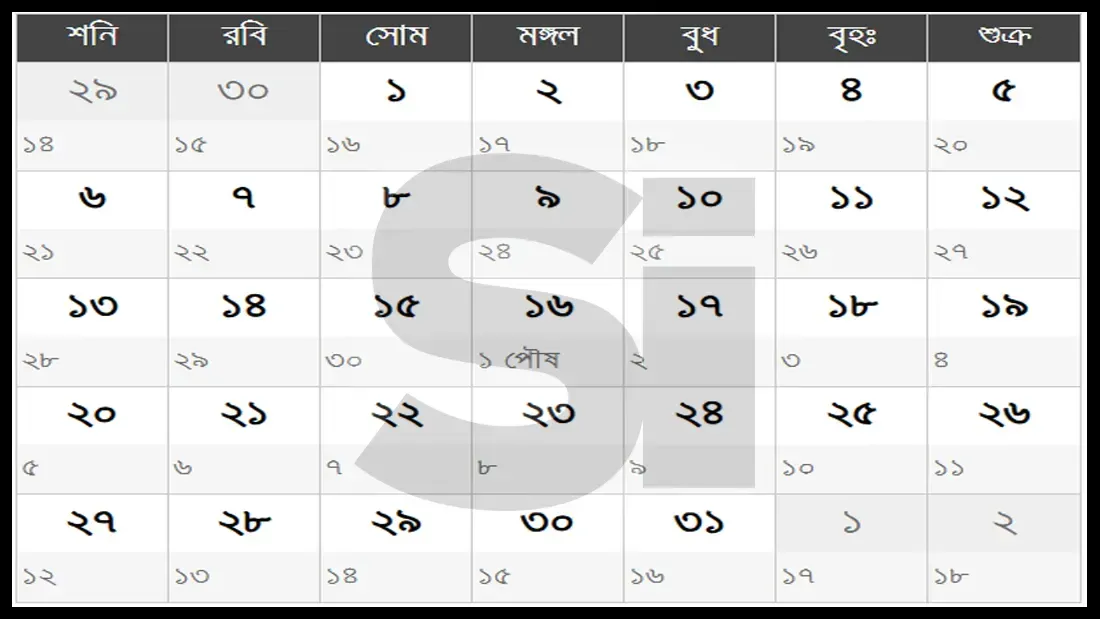 December