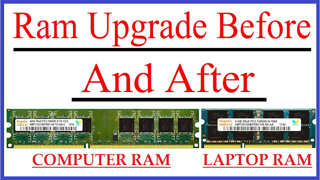 ram upgrade before and after