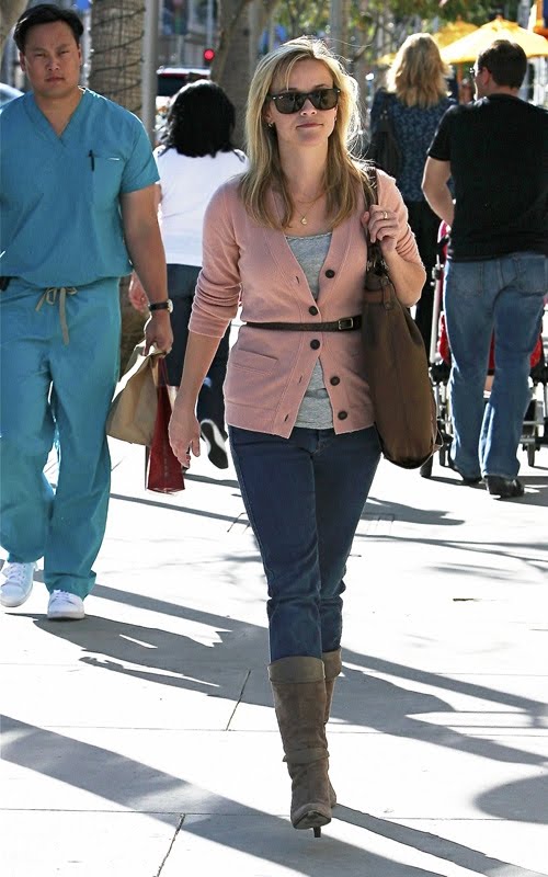 Reese Witherspoon Boots. Reese Witherspoon wore a