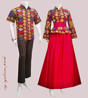 Baju Sarimbit Gamis Batik Syahrini Prodo