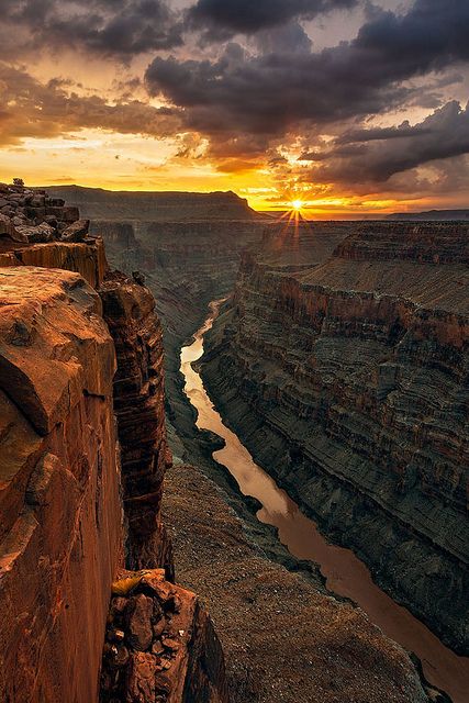 Classic Sunrise at Toroweap, Grand Canyon National Park, Arizona