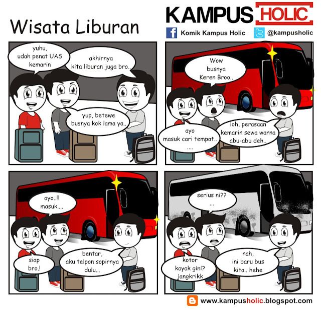 #019 Wisata Liburan ala mahasiswa kampus holic