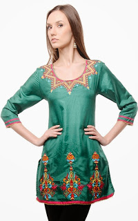 Folklore Viscose Kurtis