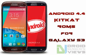 galaxy s3 android 4.4 kitkat