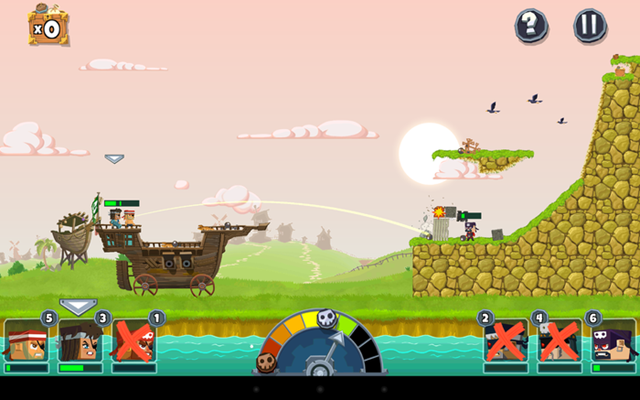 Pirate Bash Un Juego 3d Parecido A Worms Pero Con Mejores Graficos Ios Android
