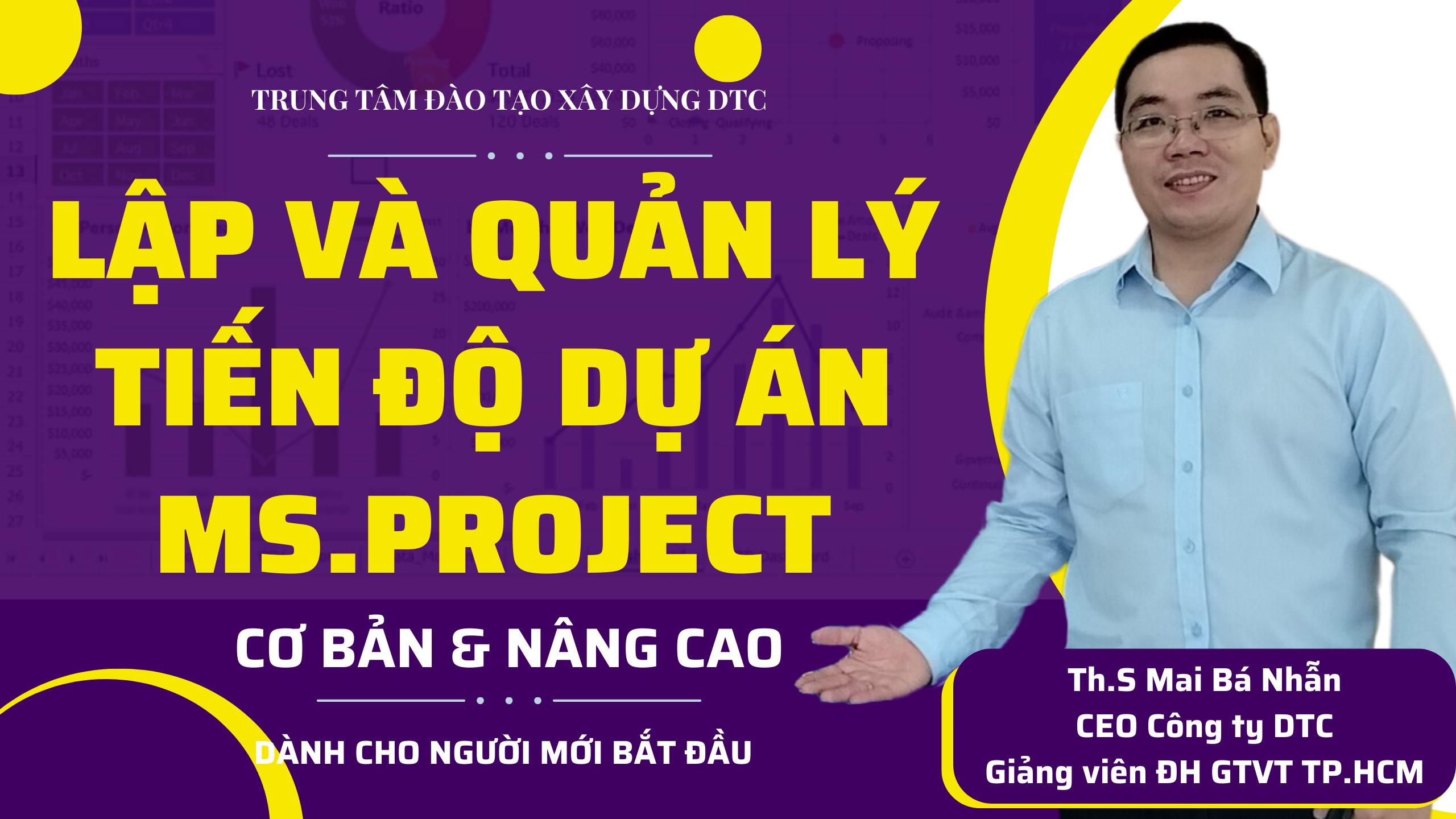 Khóa học lập và quản lý tiến độ dự án bằng Ms Project 2024