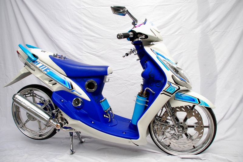 Foto-Foto Modifikasi Yamaha Mio 2014  Air Flash News