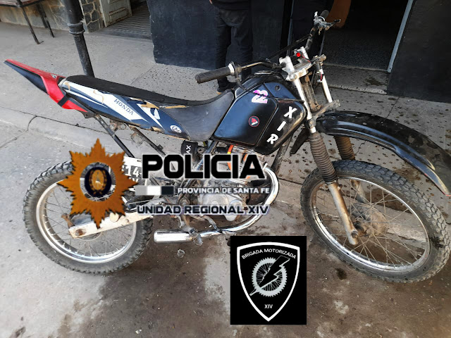 San Javier: La policía secuestra motovehículos