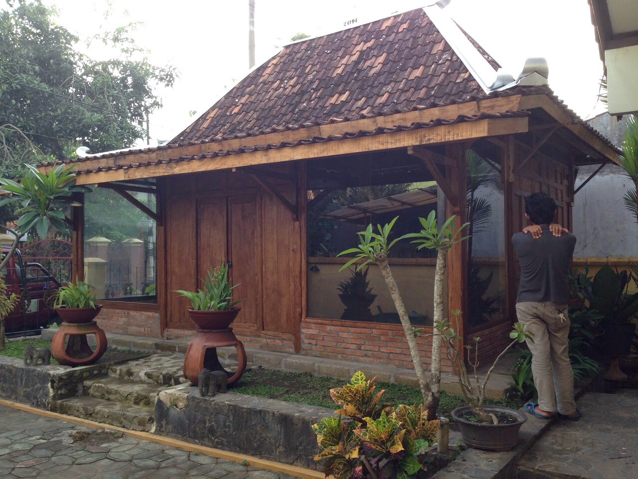  rumah  kampung limasan