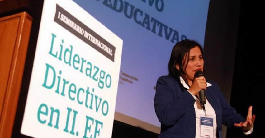 MINEDU: Los directores de colegio deben ser líderes pedagógicos, afirma la Ministra de Educación, Flor Pablo Medina - www.minedu.gob.pe