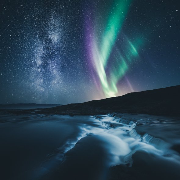 Mikko Lagerstedt arte fotografia solidão cenários paisagem natureza céu estrelado noite