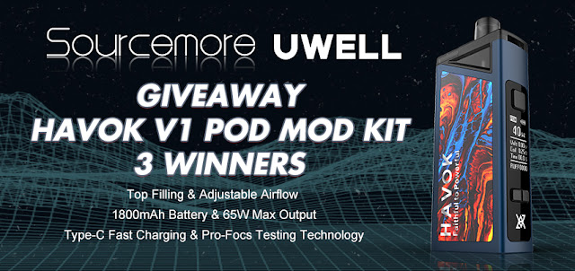 Win Free Uwell Havok V1  with our Vaping Giveaways!