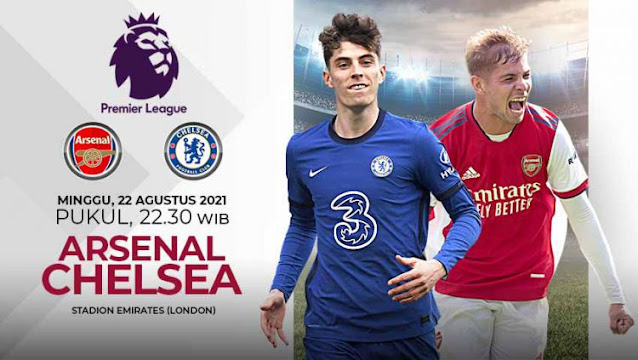 Link Live Streaming Arsenal vs Chelsea