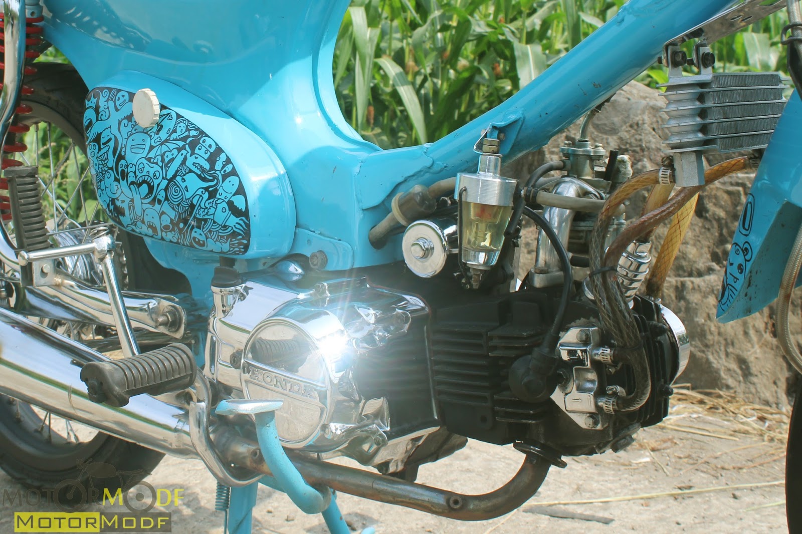 Honda Grand 96 Modif C70 Megelang MotorModf