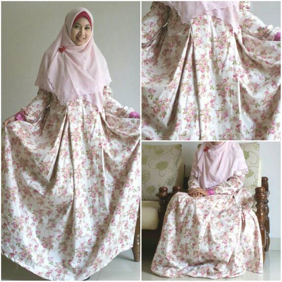 Gamis Katun Jepang Murah Tanah Abang Bunga