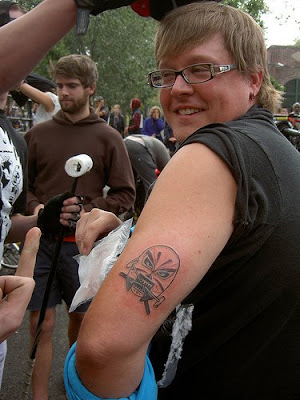bicycle tattoo. the Oregon icycle tattoo.