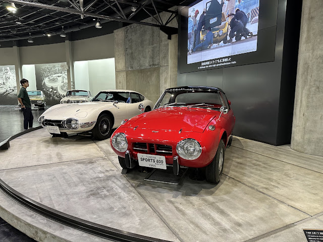 Toyota 2000GT (MF10) 1967 & Toyota Sports 800 (UP15) 1965 @Toyota Automobile Museum #Nagoya #名古屋 #豐田博物館 #豐田汽車博物館 #丰田汽车博物馆 #トヨタ # #スポーツ800