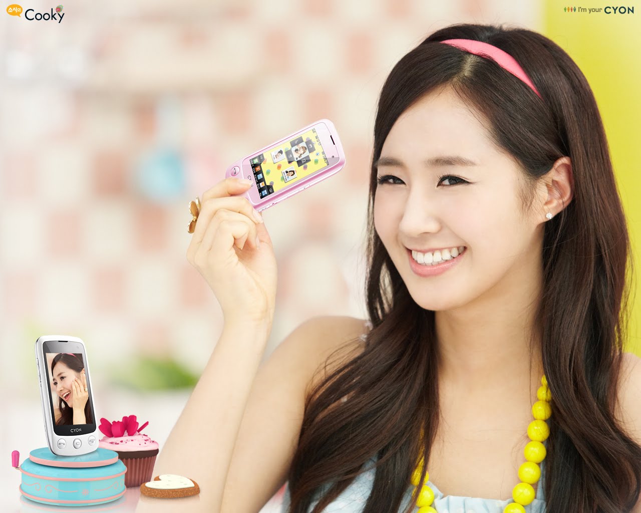 Wallpaper-in-korea: SNSD_LG Hey Cookie