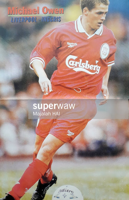 MICHAEL JAMES OWEN LIVERPOOL 1997