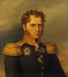 Portrait of Alexander I. Yushkov by George Dawe - Portrait Paintings from Hermitage Museum