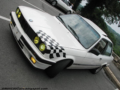 BMW E30 racing Flag