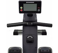 Schwinn Crewmaster LCD fitness monitor, image, displays time, distance, strokes, calories, pulse, recovery