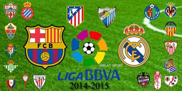 Hasil Pertandingan La Liga Spanyol 2014-2015