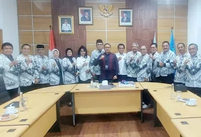 Jelang HUT ke-79, PGRI Jatim Lakukan Audiensi dengan Dinas Pendidikan