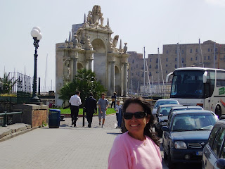 Fontana del Gigante Nápoles Itália