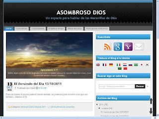 Asombroso Dios