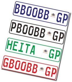 newGPnumberplates