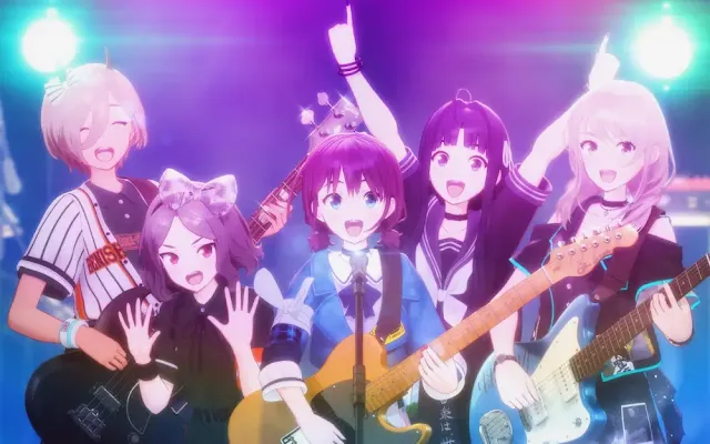 girls band cry anime bandori