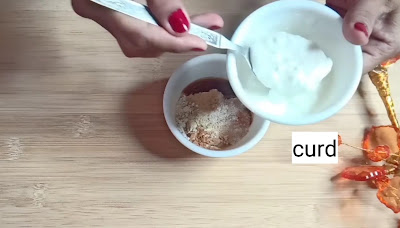 curd for tan removal