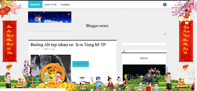 Code trang trí Tết Nguyên Đán cho Blog