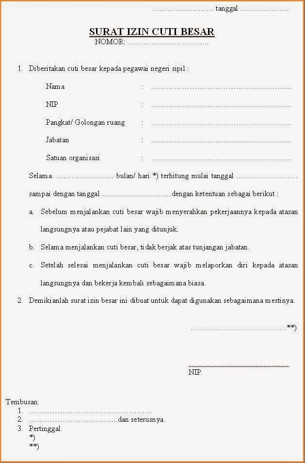 Contoh Surat Aduan Cuti Tahunan Perusahaan