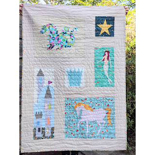 Land of Magic quilt by Charm About You pattern by Kid Giddy