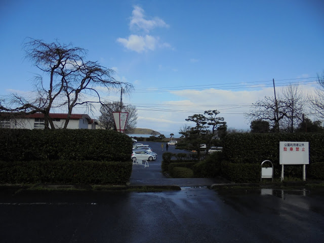 湊山公園の駐車場