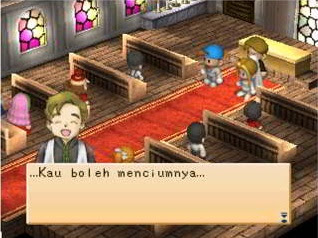 Pernikahan di Harvest Moon BTN