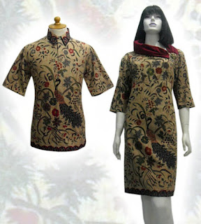 baju dress batik terbaru