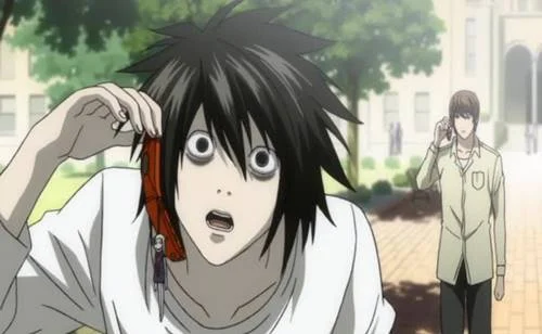 karakter cerdas lain lain dari anime Death Note. 