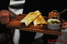  The spicy and delicious Mini Keema Dosa entree, Indian Food, Spice Theory Restaurant, Turramurra, Sydney. Photography by Kent Johnson for Street Fashion Sydney.