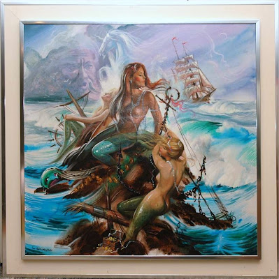 LAWRENCE WHITTAKER'S fantasy nude dream mermaid