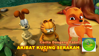 Fabel Akibat Kucing Yang Serakah