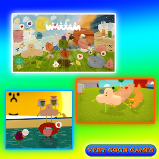 News on the gaming blog Very Good Games about the release of the game Wattam (from the author of Katamari Damacy)