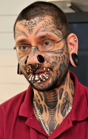 face tattoos ideas