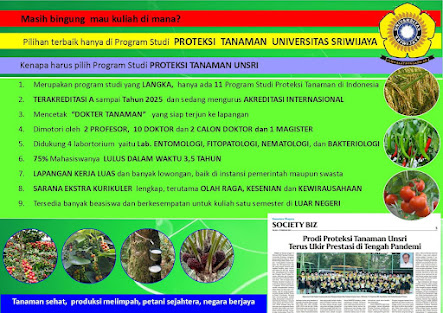 Program Studi Proteksi Tanaman Universitas Sriwijaya