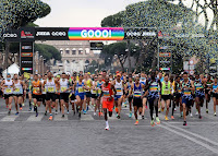 L'Acea Run Rome The Marathon anticipa la partenza di mezz'ora. Start alle ore 8