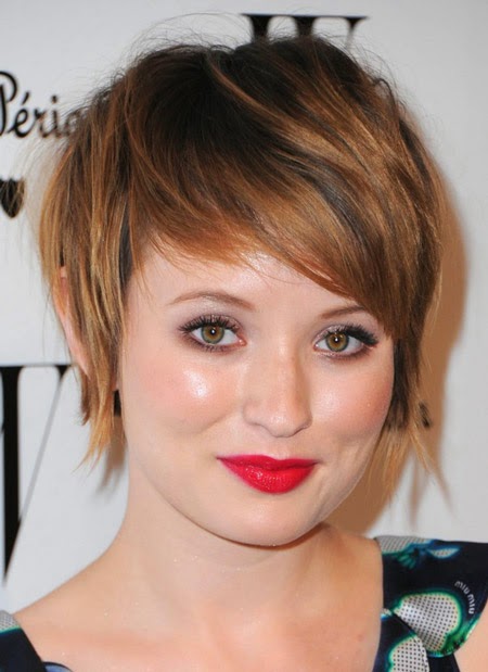 Short Hairstyles with Bangs 2014 - Fashion Trend Hairstyles