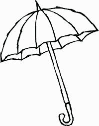  Top ten Umbrella Coloring Page