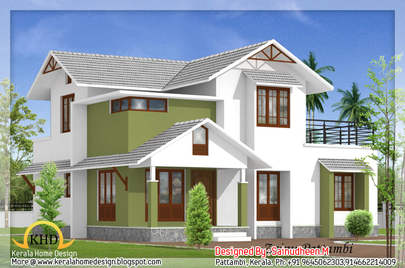 8 Beautiful  House  Elevation Designs  Kerala home  design 